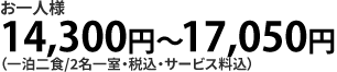 14,300ߏ16,500ߡʰ/2̾켼